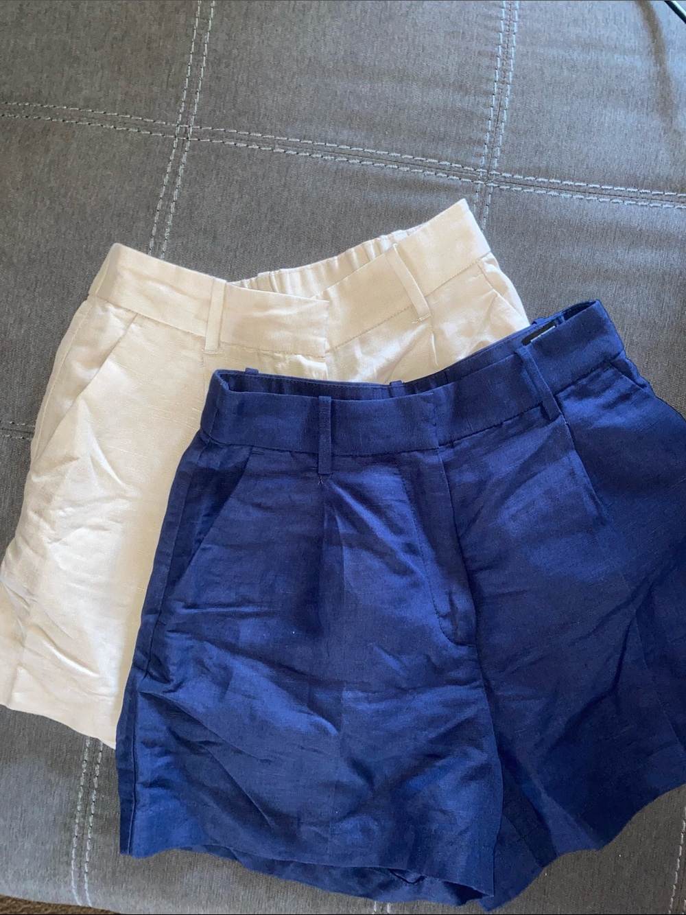 H&M linen shorts size small